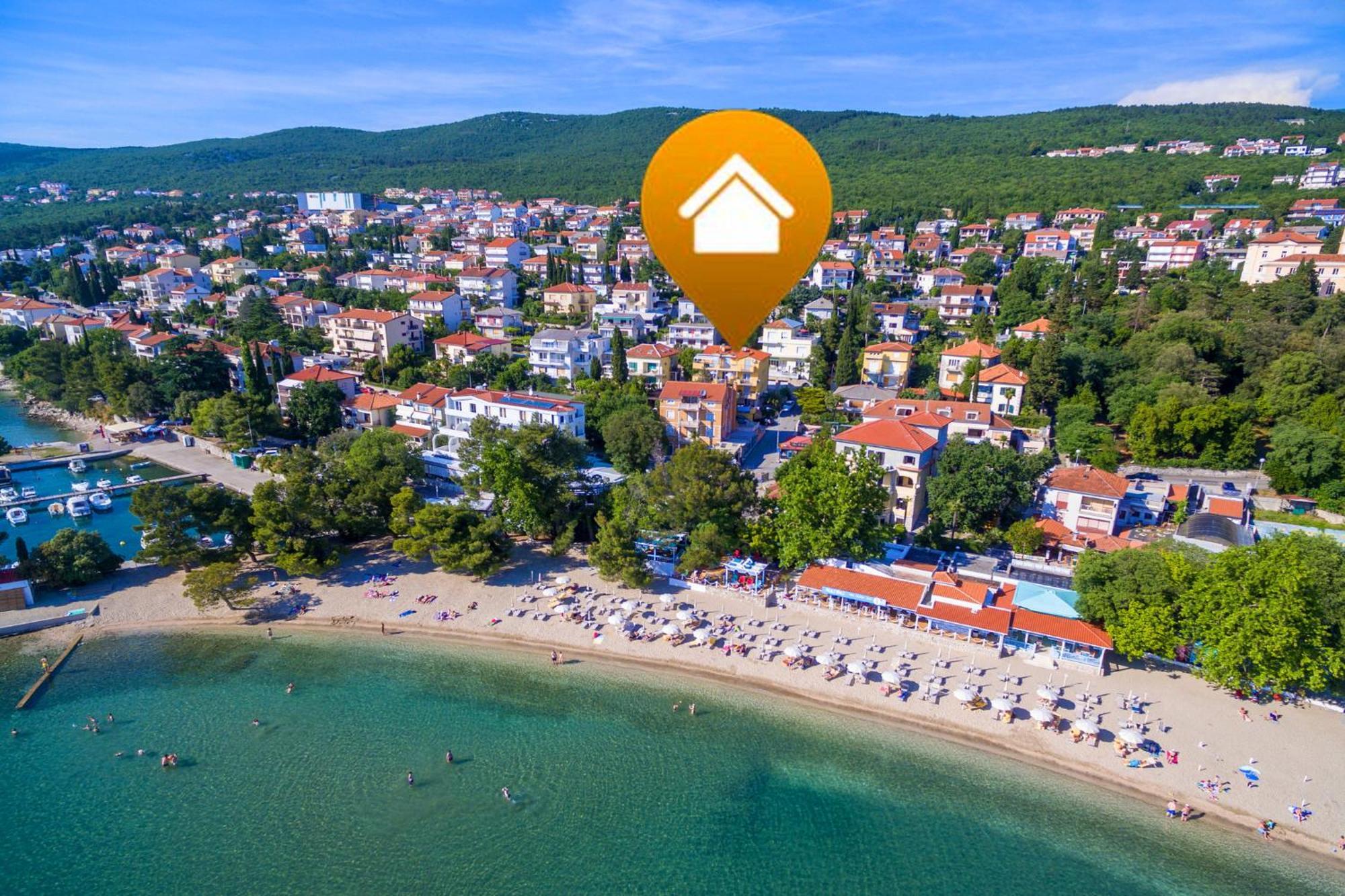 Appartamento Duerr Crikvenica Esterno foto