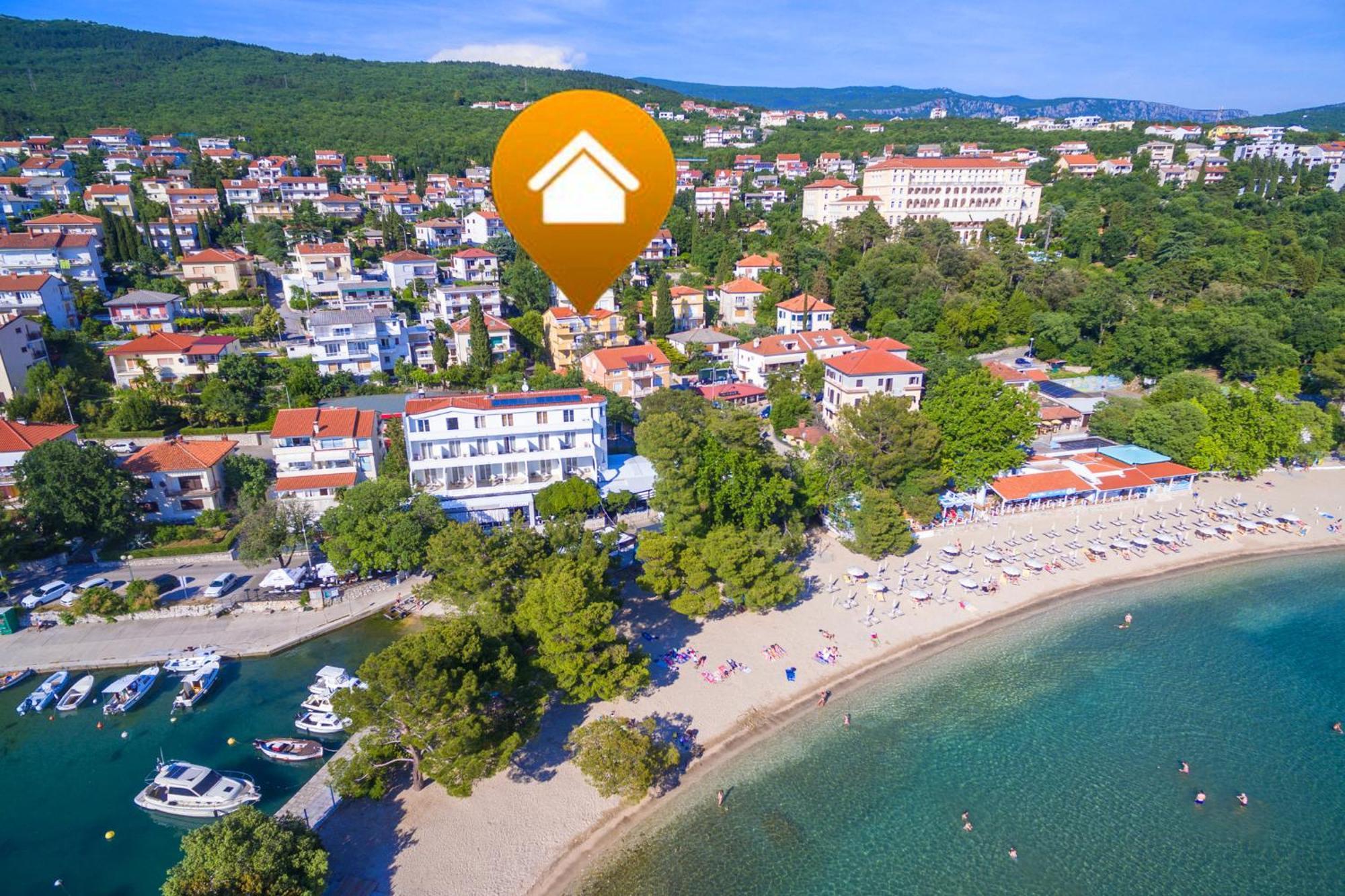 Appartamento Duerr Crikvenica Esterno foto